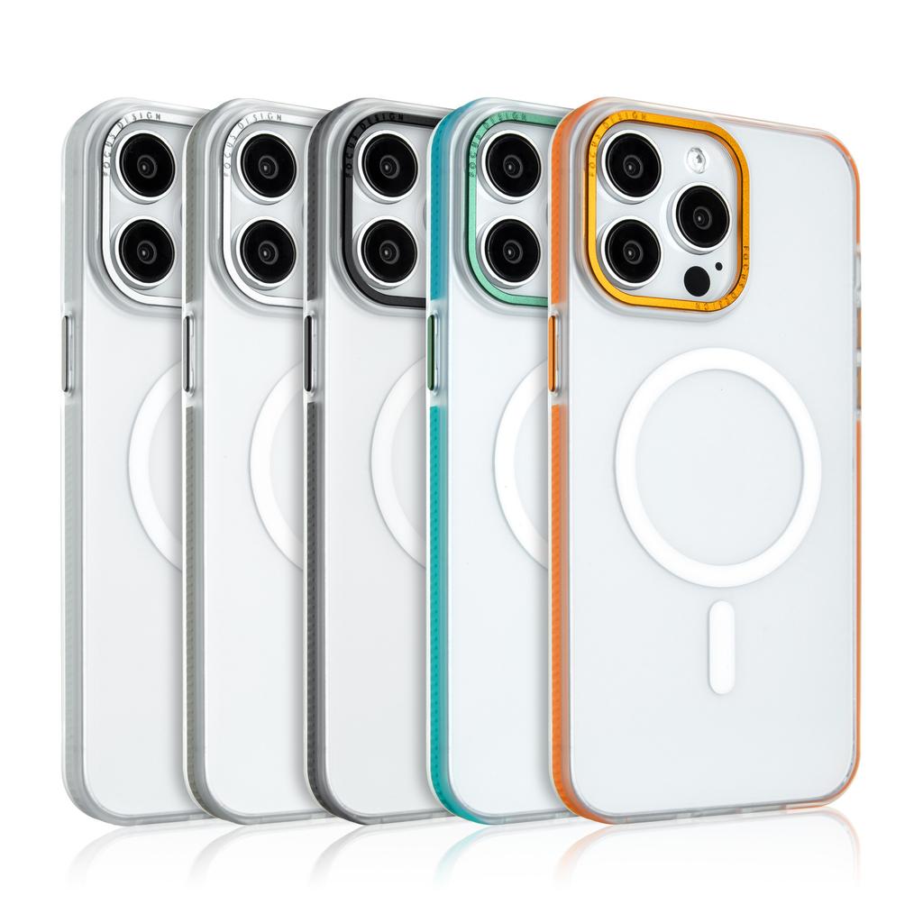 Anwendbar auf Apple 16 Transparente Handyhülle Magnetische All-Inclusive 14Pro Ultradünne Anti-Drop 13 Handyhülle