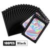 Holographic Ziplock Bags Plastic Laser Iridescent Zip Bags for Manicure Eyelash Display Earrings Ring Jewelry Storage Bag