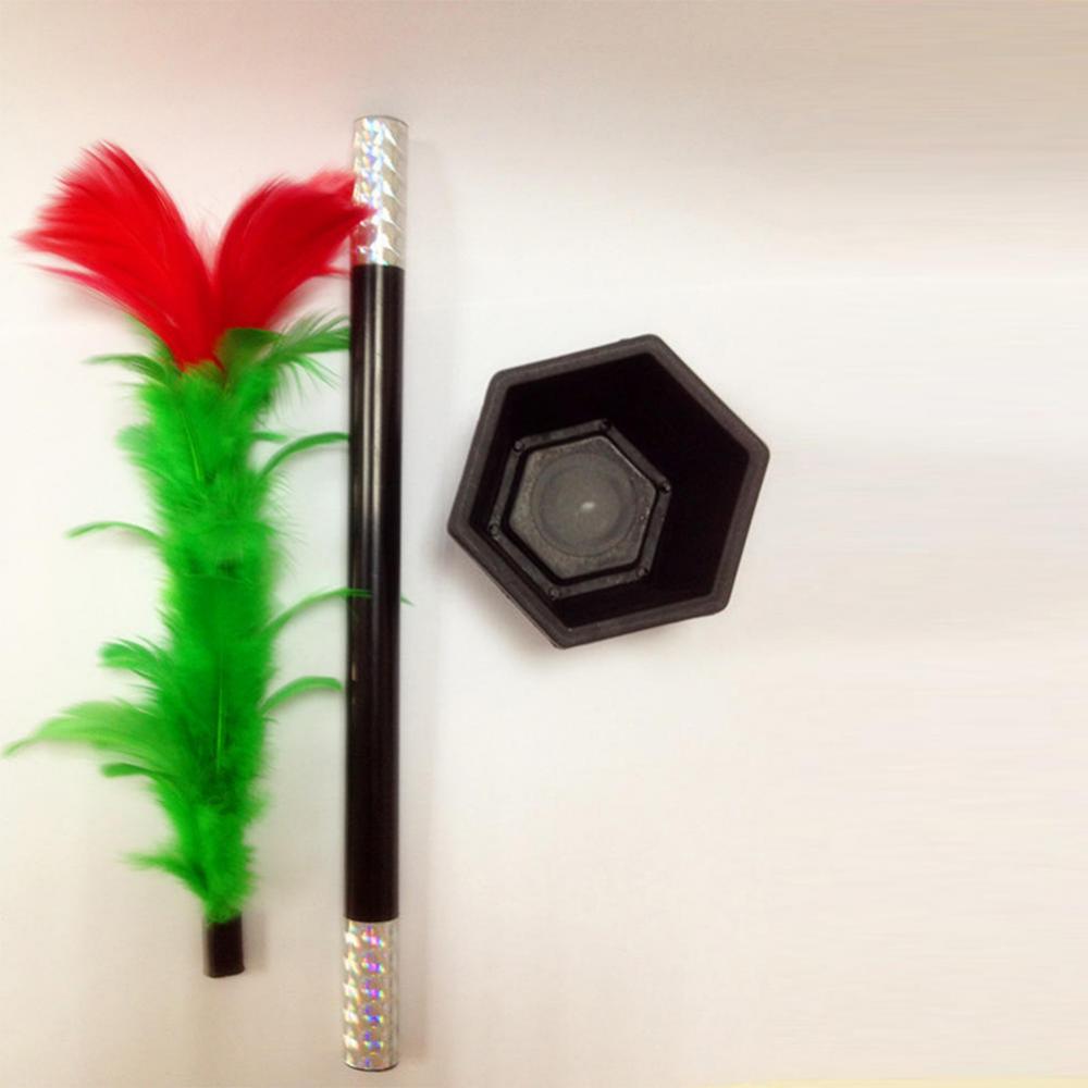 Show Comedy Funny Flower Magic Classic Toy Wand Trick Show Prop Party Celebration Magician Tools