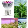 Advanced Full Spectrum 28leds Growing Lamp With Uv Light Perfect For All Plant Stages E27 Gu10 E14