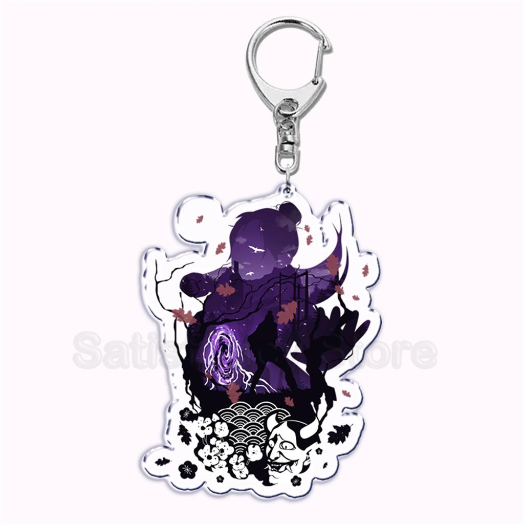 Hot Game Apex Legends Characters BLOODHOUND Acrylic Key Chain Pendant Key Ring Keychains Keyring for Bag Pendant Jewelry Gifts