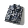 Japanese Retro Lazy Style Pure Cotton Printed Shirt Men's Long-Sleeve Spring and Autumn Jacket Export Men's Clothing All-Cotton Shirt