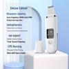 Ultrasonic Skin Scrubber & Blackhead Remover: Beauty Instrument for Facial Pores, Blackhead Suction, and Skin Peeling.