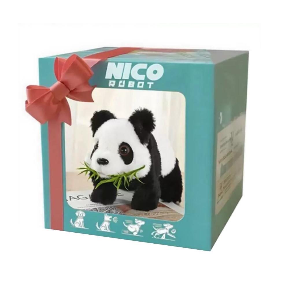 Laufender simulierter Welpe Plüsch Laufendes Hundespielzeug Niedlich Mein Realistischer Roboterwelpe für Kinder