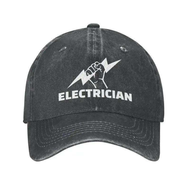 

Personalized Cotton Electrician Baseball Cap Hip Hop Women Men s Adjustable Engineer Electrical Power Dad Hat Autumn Adjustable