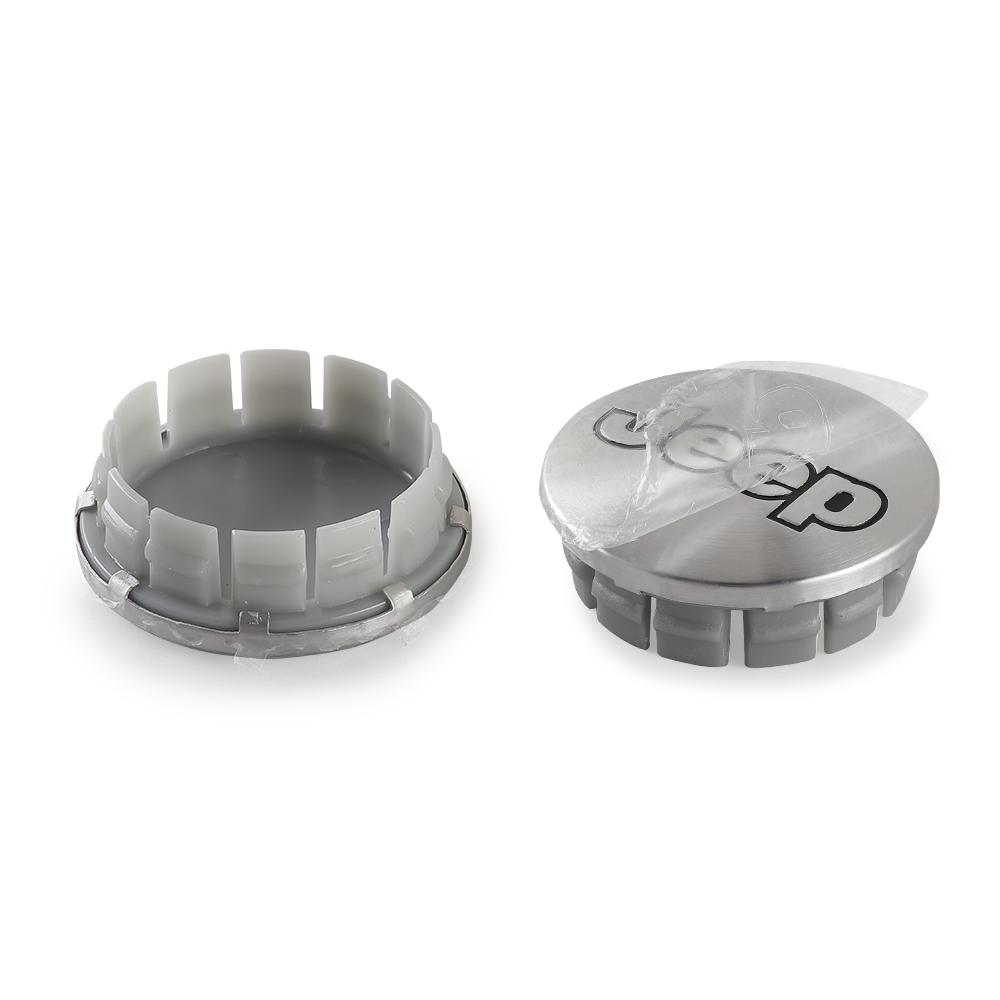 Cup Holders 4PCS 55/64mm Car Wheel Hub Caps Tire Hubcaps Stickers Decor Accessories For Jeep Renegade Wrangler jk Compass Cherok
