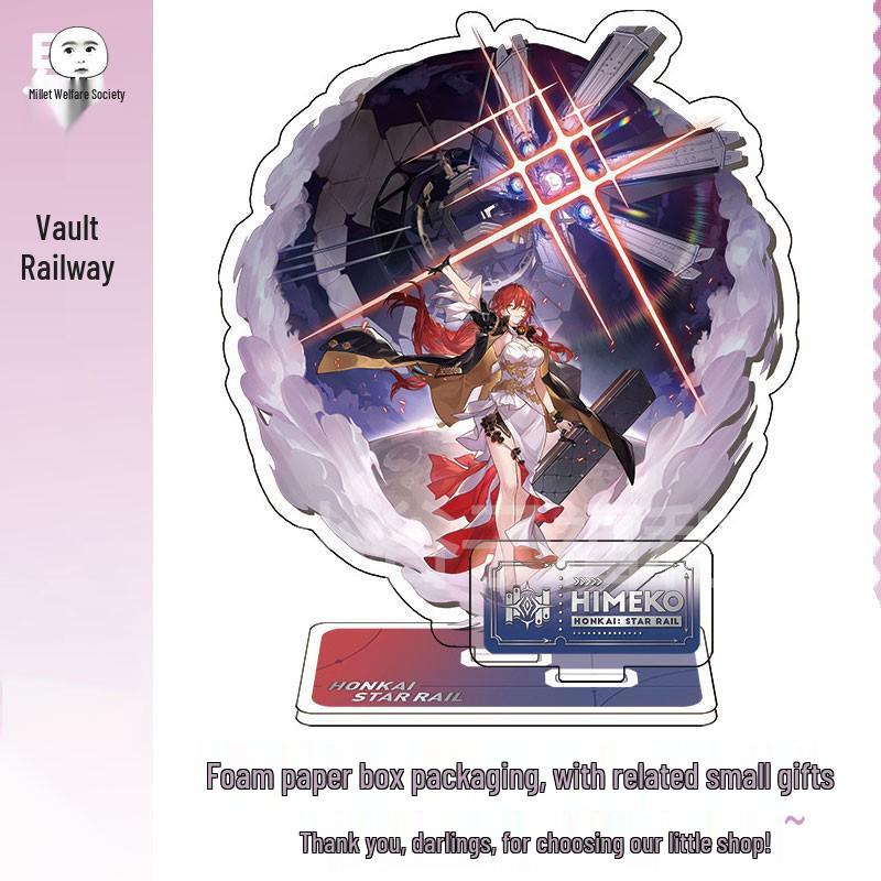 miHoYo Star Rail Firefly Dan Heng Luna Figurine Set: Acheron, Aventurine, Kafka, Silver Wolf, Jingliu, Xueyi Standees