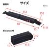 Roof soft 2 pieces length Total length Base carrier for kei cars simple car belt fixing length rack, type, [Total 99cm, 112cm] (mini car), carrier,