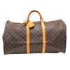 Used Monogram Keepall 60 M41422 Boston Bag Canvas Brown Authentic 13130