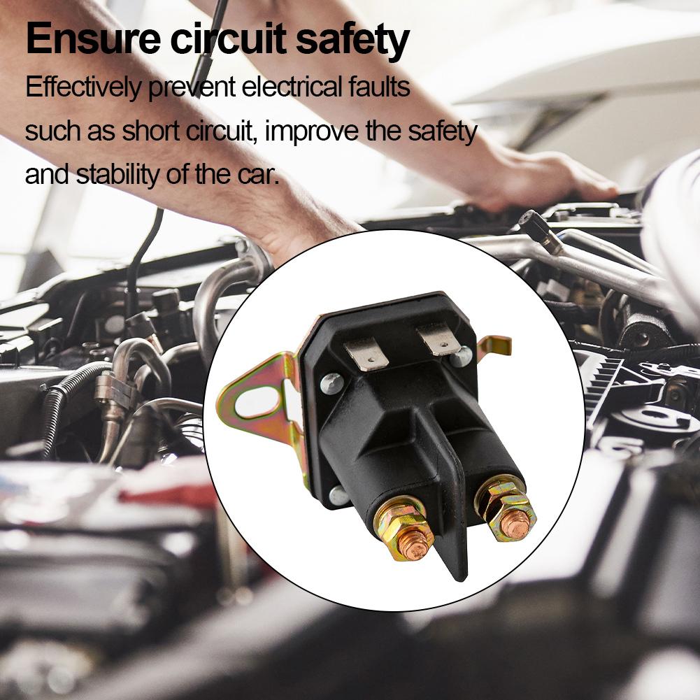 12V Motorcycle Electrical Parts 100A Starter Motor Relay Starting Relay for MTD/Cub Cadet/Troy-Bilt/Craftsman 725-06153A