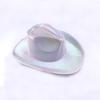 Pearlescent LED Luminous Cowboy Hat Colorful Western Cowboy Hat  Bachelorette Party