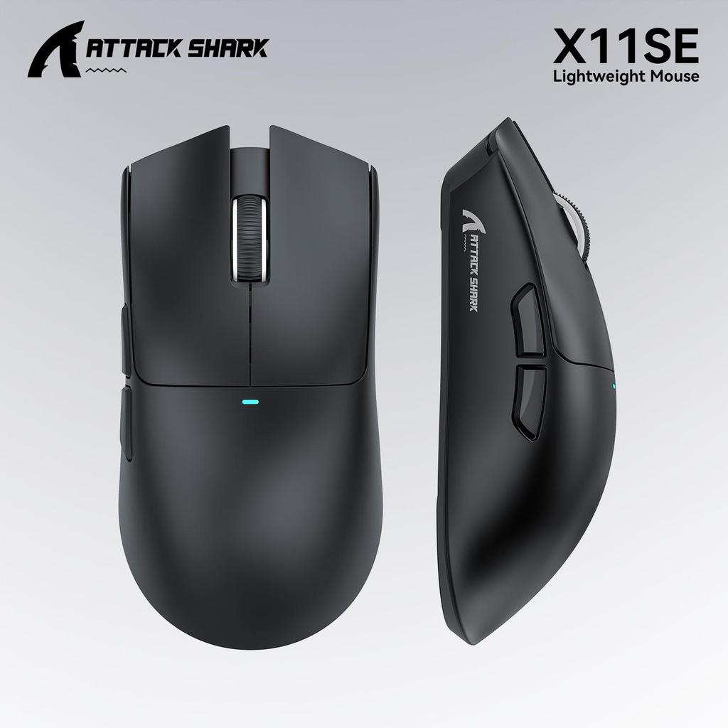 ATTACK SHARK X11SE Wireless Bluetooth Gaming Mouse - Long Battery Life, Three Modes, Lightweight