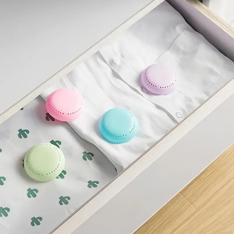 3/6/9/12 PCS Solid Deodorizing Tablets Adhesive Air Freshener Indoor Circular Aromatherapy Box