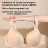 Biustonosze, które sprawiają, że biust wygląda na mniejszy Biustonosze push-up zapobiegające opadaniu z pełnym zakryciem miseczek Oddychająca bezszwowa bielizna Majtki plus size Zestawy bielizny