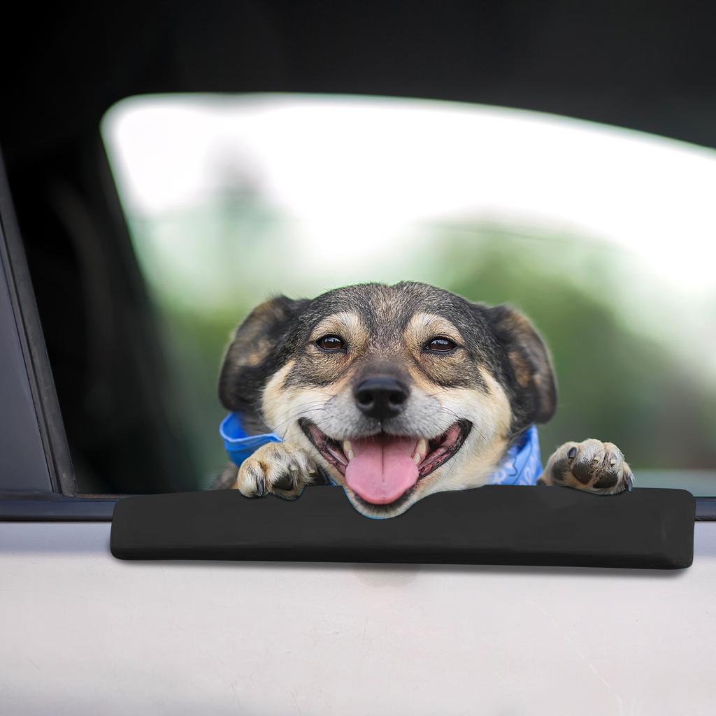 Haustier Auto Fenster Kinnstütze Weiches Stützpolster für Komfortables Reisen Langlebiges Material Einfache Installation Universelle Passform