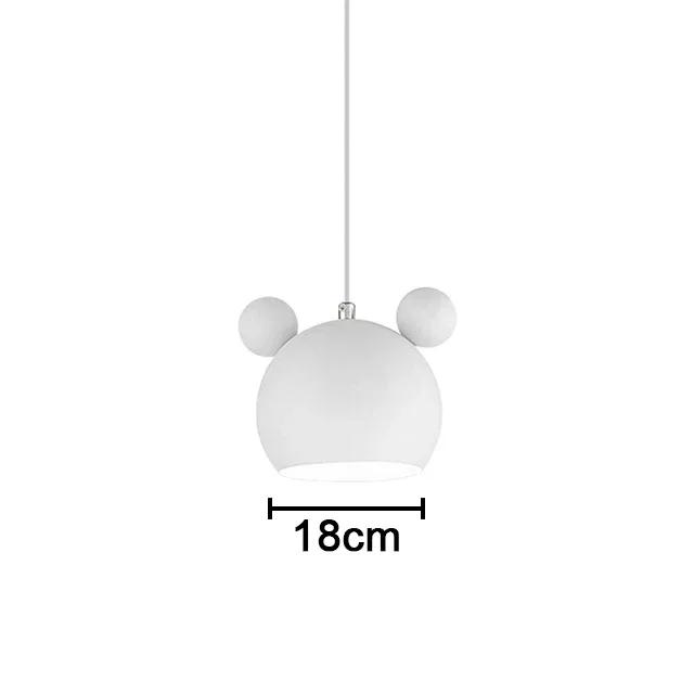 Nordischer Kronleuchter Einzelkopf Esszimmer Kronleuchter Esszimmer Bartisch Macaron Kinderzimmerlampe Micky Essen Kronleuchter