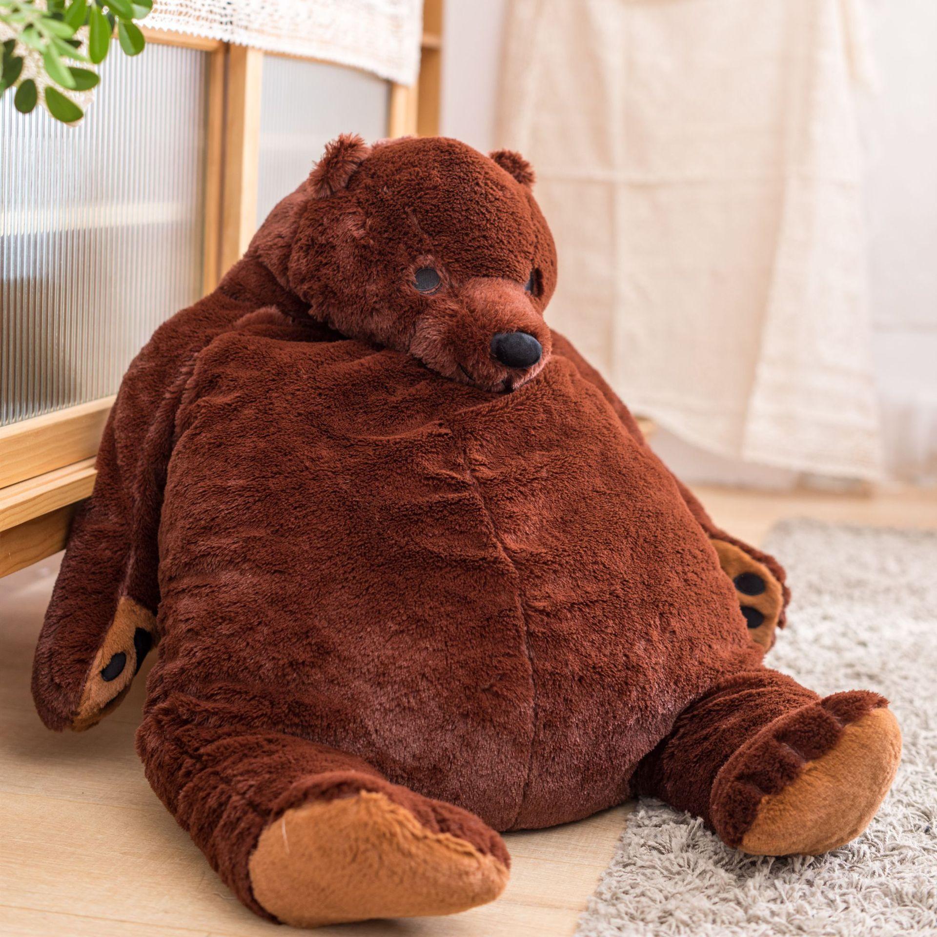 

DJUNGELSKOG Милая плюшевая игрушка-медведь для обнимания для детей 40cm коричневый