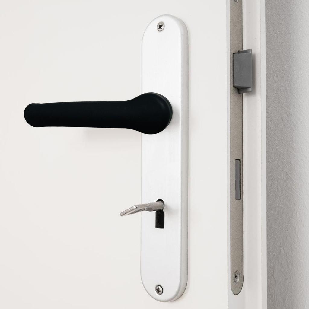 Pack of 2pcs Door Handle Protective Cover Silicone Protector Case for Child Safety And Static Prevention In Homes