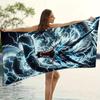 1 Stück Extra Groß 3 Größenoptionen Blitzdrachen-Design Strandtuch - Weiches, Saugfähiges & Schnelltrocknendes Polyester für Pool, Camping