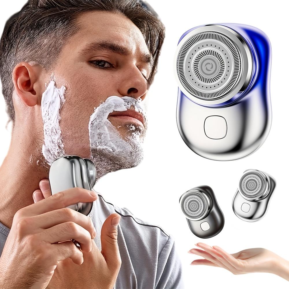 Electric Razor for Men, Mini Electric Shaver for Men - Portable Shaving USB Rechargeable Beard Trimmer for Home, Travel, Business, Holiday Gift