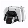 Iishop PS5 Charging Compatible with DualSense Charges Two Controllers Simply Place Controllers On Charging USB and 07721 Stand, Controllers,