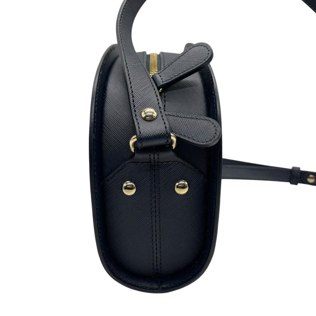 Used A.P.C.Shoulder Bag Navy leather Women