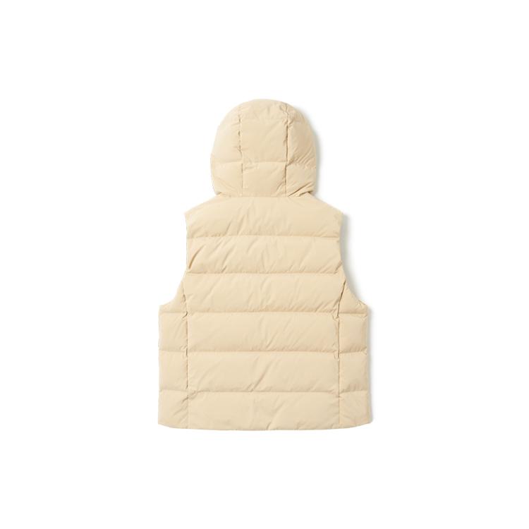 New MLB Down Vest Unisex Beige 3ADVL0116-50SAS