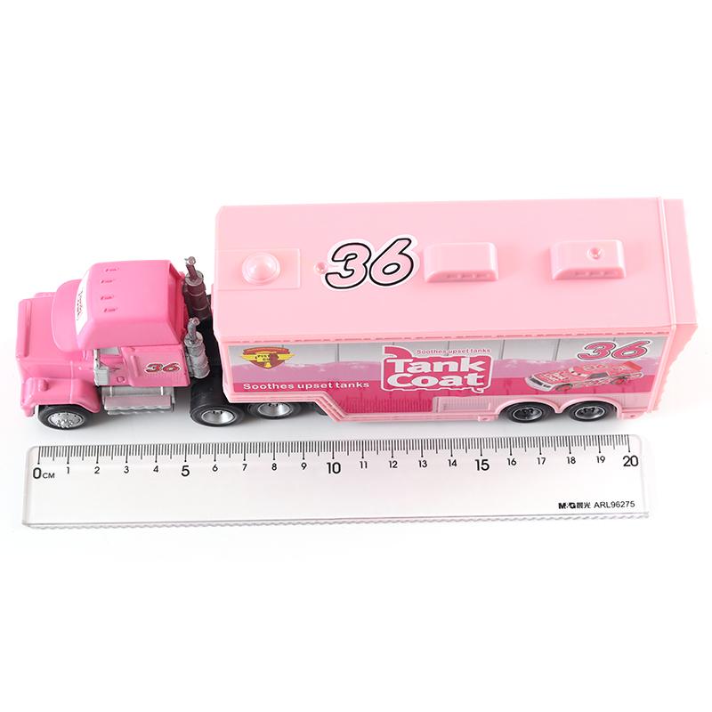 Pixar Cars Truck Model Car 1/55 Die Casting Eugene Carbureski Container Trucks Racing Toy Birthday Gifts Kids Toys Collectibles