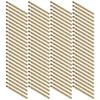 100Pcs Spring Test Probe Sleeve Brass 2.4mm Accessory Set Kit for P125 Series Pin R125‑4S