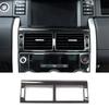 Stainless Steel Black Brushed Central Control Interior Decorative Sticker For Land Rover Discovery Sport 2015-19 Car Accessories