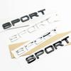1Pc 3D ABS SPORT Letters Emblem Rear Trunk Badge Sticker for Rover Discovery Evoque L494 L320 Car Styling Accessories