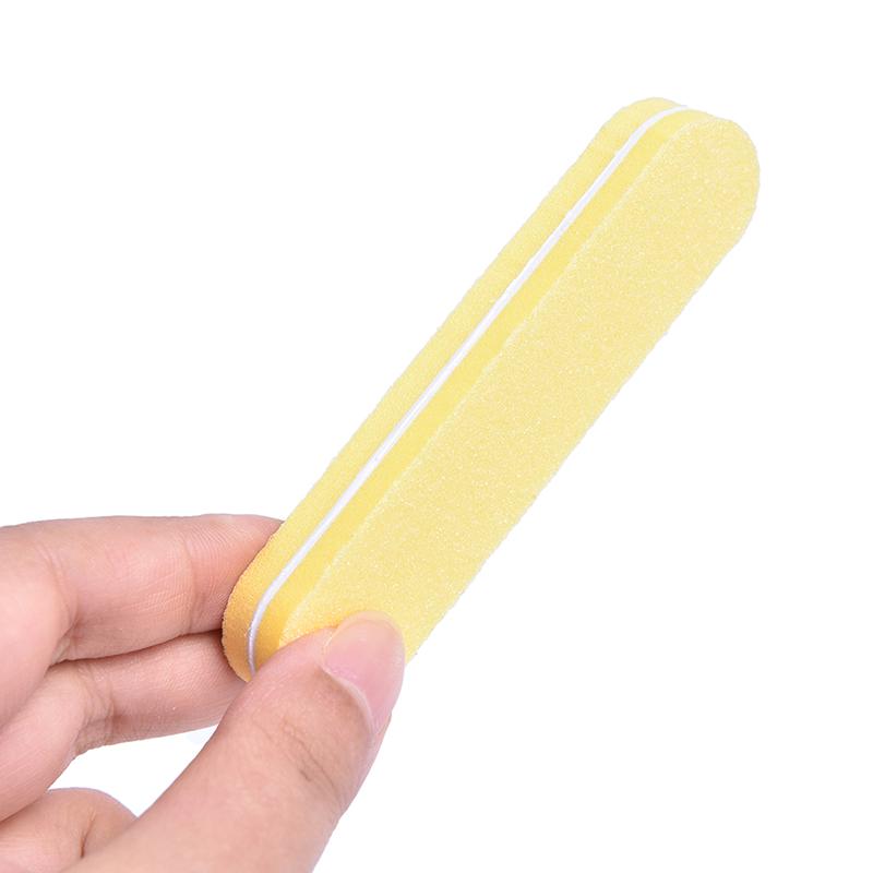 10Pcs Nail Buffer Block Sanding Files Sponge Nail File Polisher Manicure Tools