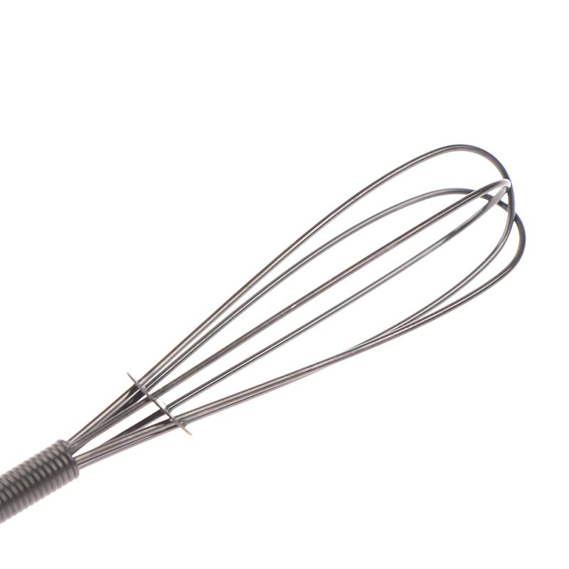 Mini Edelstahl Schneebesen Eierschläger Wisk Manuell Ballon Drahtschneebesen Milch Mischen