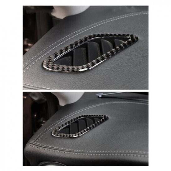 Carbon Fiber Dashboard Outlet Cover For Mercedes Benz A Class CLA 2014-2018