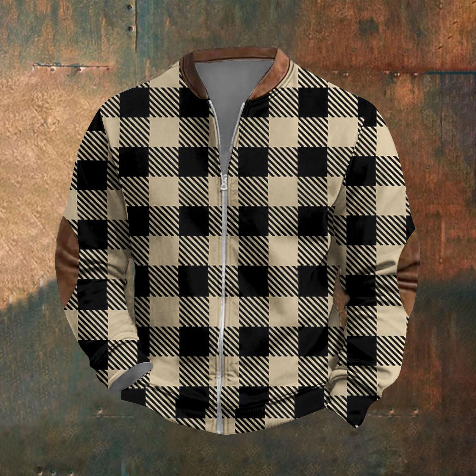 

Мужская повседневная толстовка в стиле ретро с градиентным принтом XL хаки