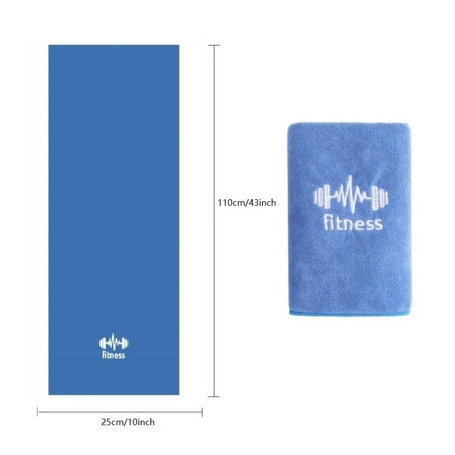 1 szt. Ręcznik sportowy Ręcznik na siłownię Lpad Kąpiel Szybkoschnący Outdoor Wchłanianie wody Bieganie Koszykówka, Kemping Wędrówki Ręcznik do potu