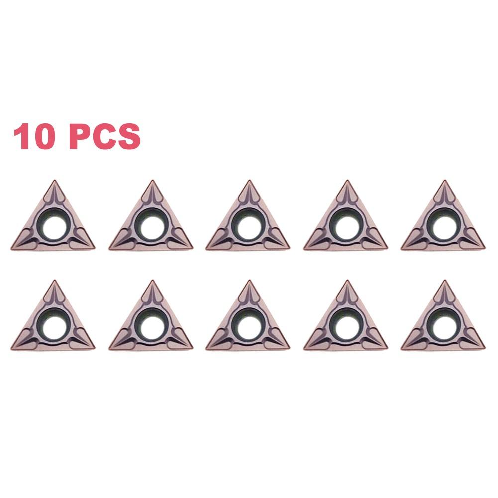 Carbură TCMT110204 Inserție pentru înlocuirea truselor de prelucrare a metalelor din oțel inoxidabil