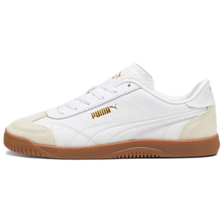 Puma Club 5V5 Lux Comfortable Fashion Low-Top Sneakers Unisex Sneakers White 397449-01