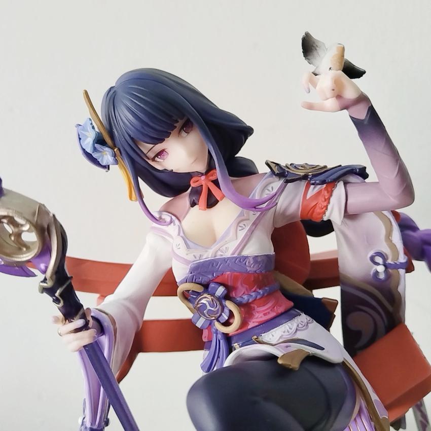 36CM Genshin Impact Beelzebul Raiden Shogun miHoYo GK Figur PVC Action Sammlerstück Anime Figur Modell Puppe für Erwachsene Spielzeug Geschenk