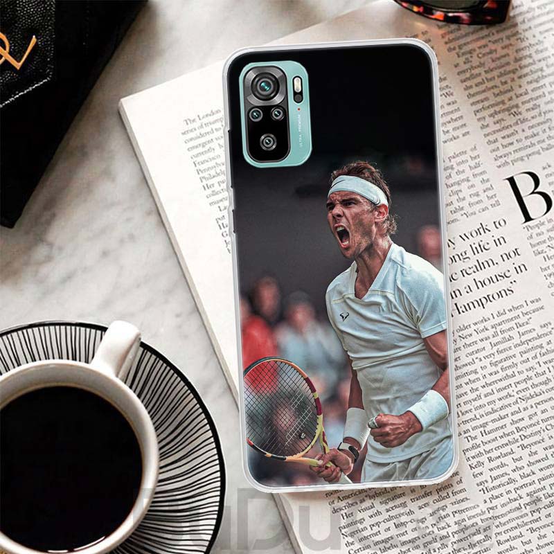 

Rafael Nadal Tennis Cover For Xiaomi Redmi Note 14 13 12S 12 11 Pro Plus Phone Case 11S 10S 10 11E 11T 14Pro 13Pro Print Coque N Redmi Note 13 5G