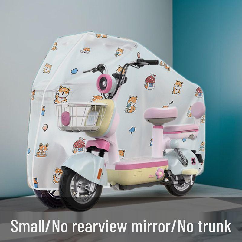 

Electric Vehicle All-Weather Cover: Waterproof, Windproof, UV Protection for Bicycles Includes Wipe Cloth + Bear Bag