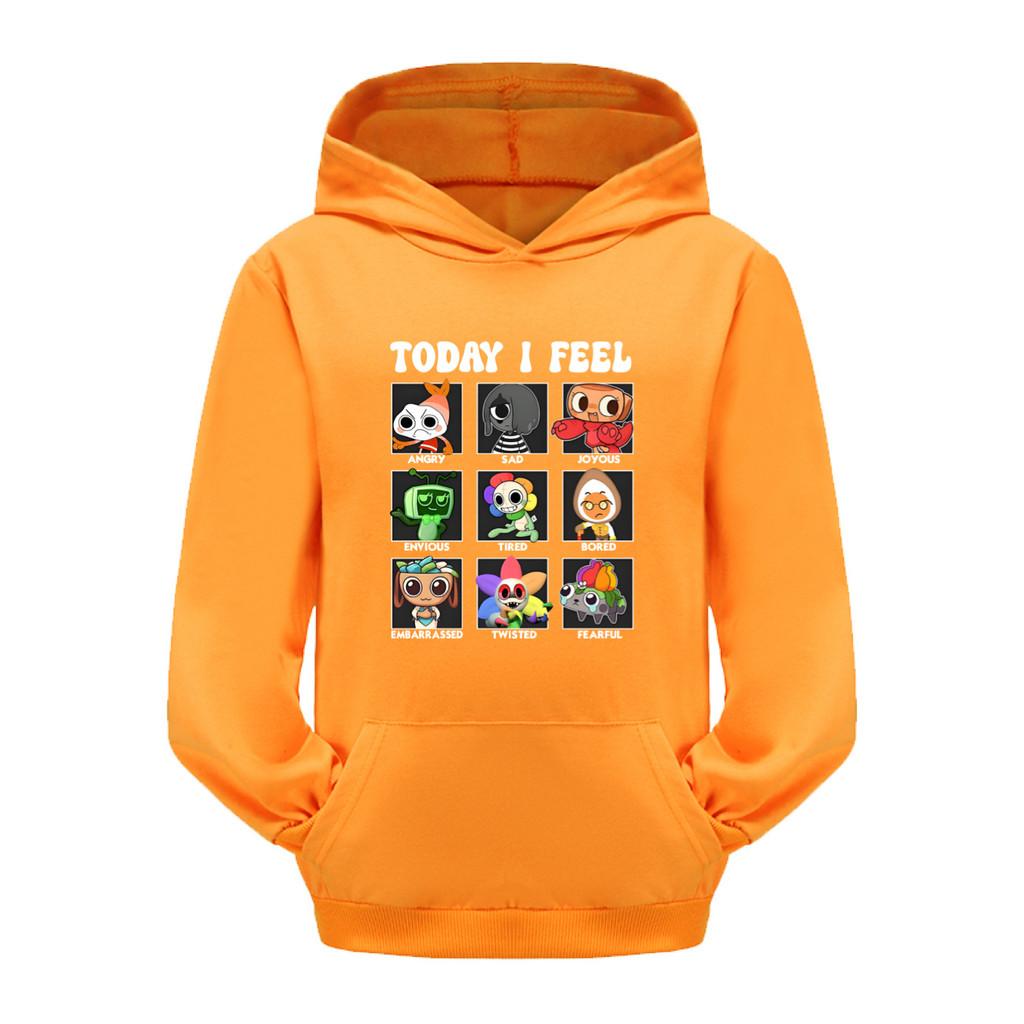 5405 Kinder Jungen Mädchen Dandy World Bedruckte Freizeit Kapuzenpullover mit langen Ärmeln