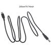 200cm USB C PD To 12V 5.5x2.1mm Power Supply Cable for Router Laptop LED Lamp Printer Modems Notebook Computer