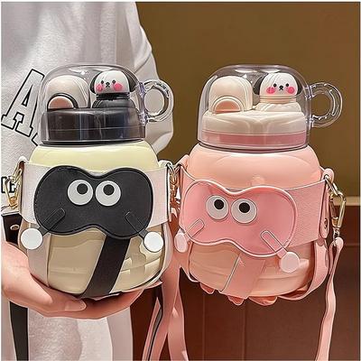 Thermos Cup Girls High Value 316 Double Drinking Cup Cute Student School Special Big Belly Cup Children's Kettle
