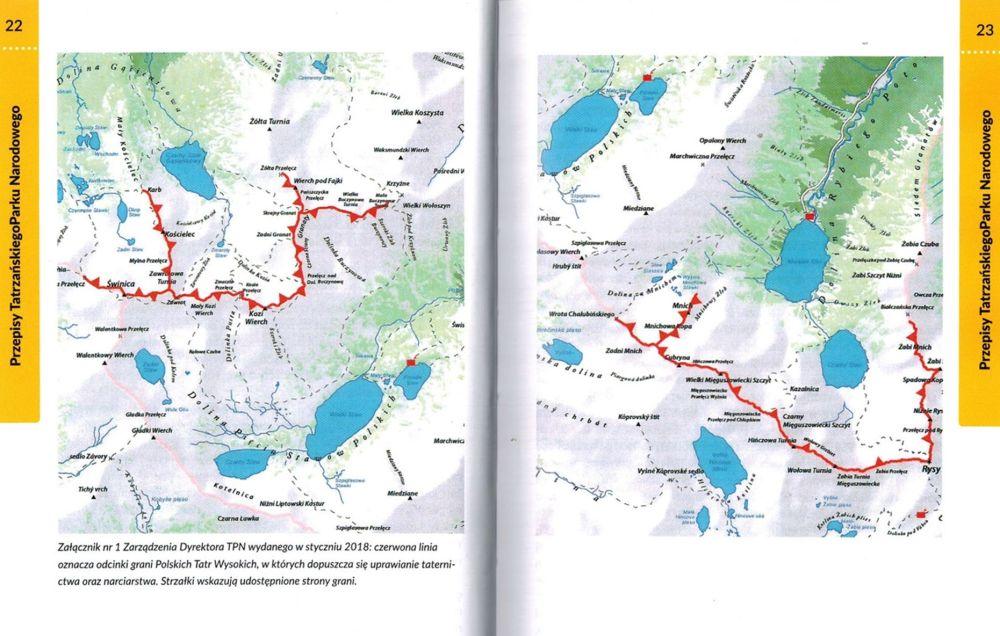 Polskie Tatry Wysokie / Narciarstwo Wysokogórskie. Wyd. 2024. Przewodnik