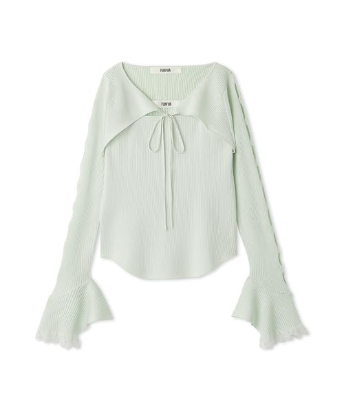 Furfur Arm Bolero Layered Pullover RWNT251120 MNT Women's