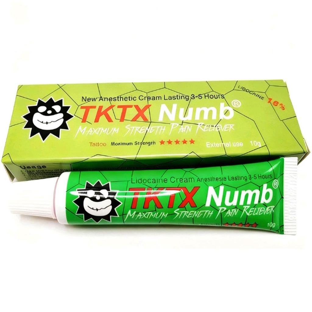 10g Tattoo Anesthetic Fast Skin Numbing New Colors10% 16% 18% 20% 22% 23% 75% 99.9%T Cream Semi Permanent