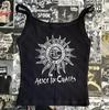 European and American Style T-shirt Summer New Letter Street Trend Short Slim Women's Clothing Wholesale