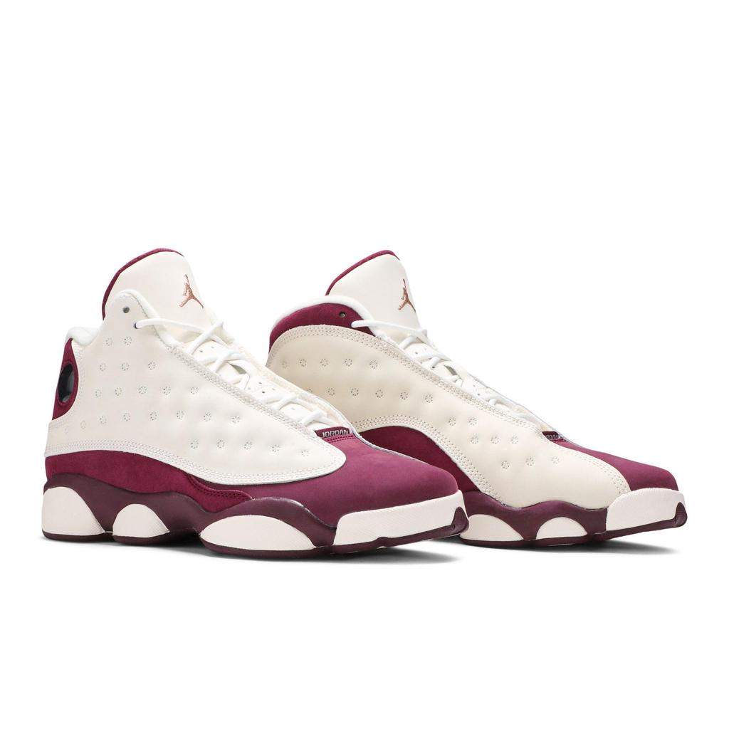 Air Jordan 13 Retro Grade School 'Bordeaux' (Unisex) Sail / Bordeaux / Metallic Red Bronze Vintage Basketball Shoes 439358 112