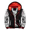 Mens Sweatshirt Hooded Autumn and Winter Men's Baseball Clothing Padded and Thickened Men's Jacket Warmth